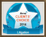 Avvo 2014 Clients' Choice Award - Litigation